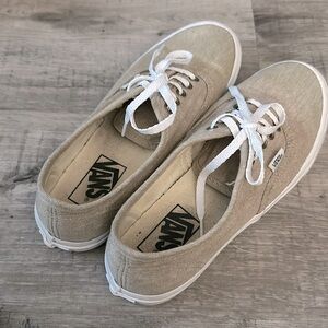 Tan/-beige Authentic Vans